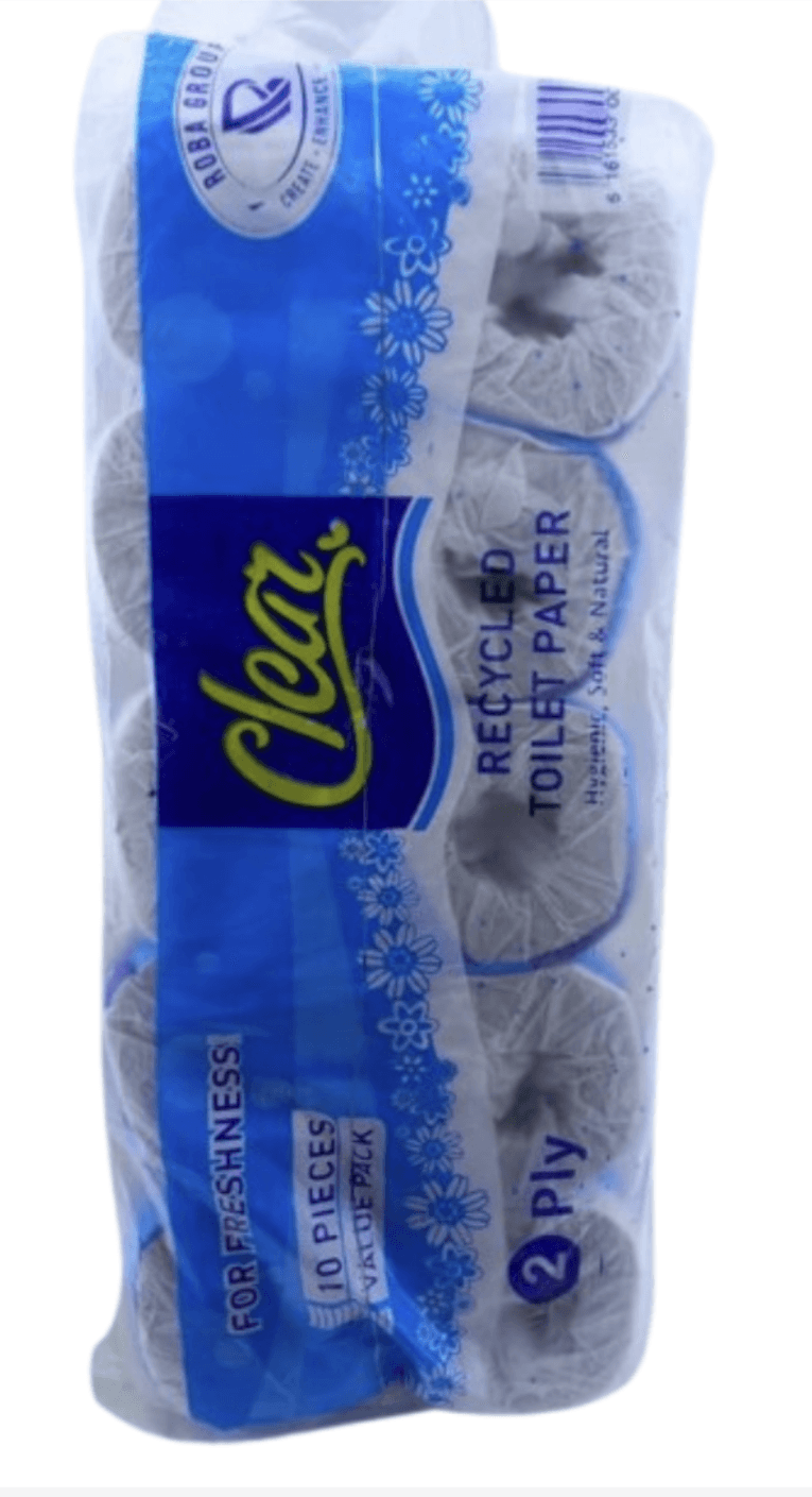 Clear Toilet paper 10pcs