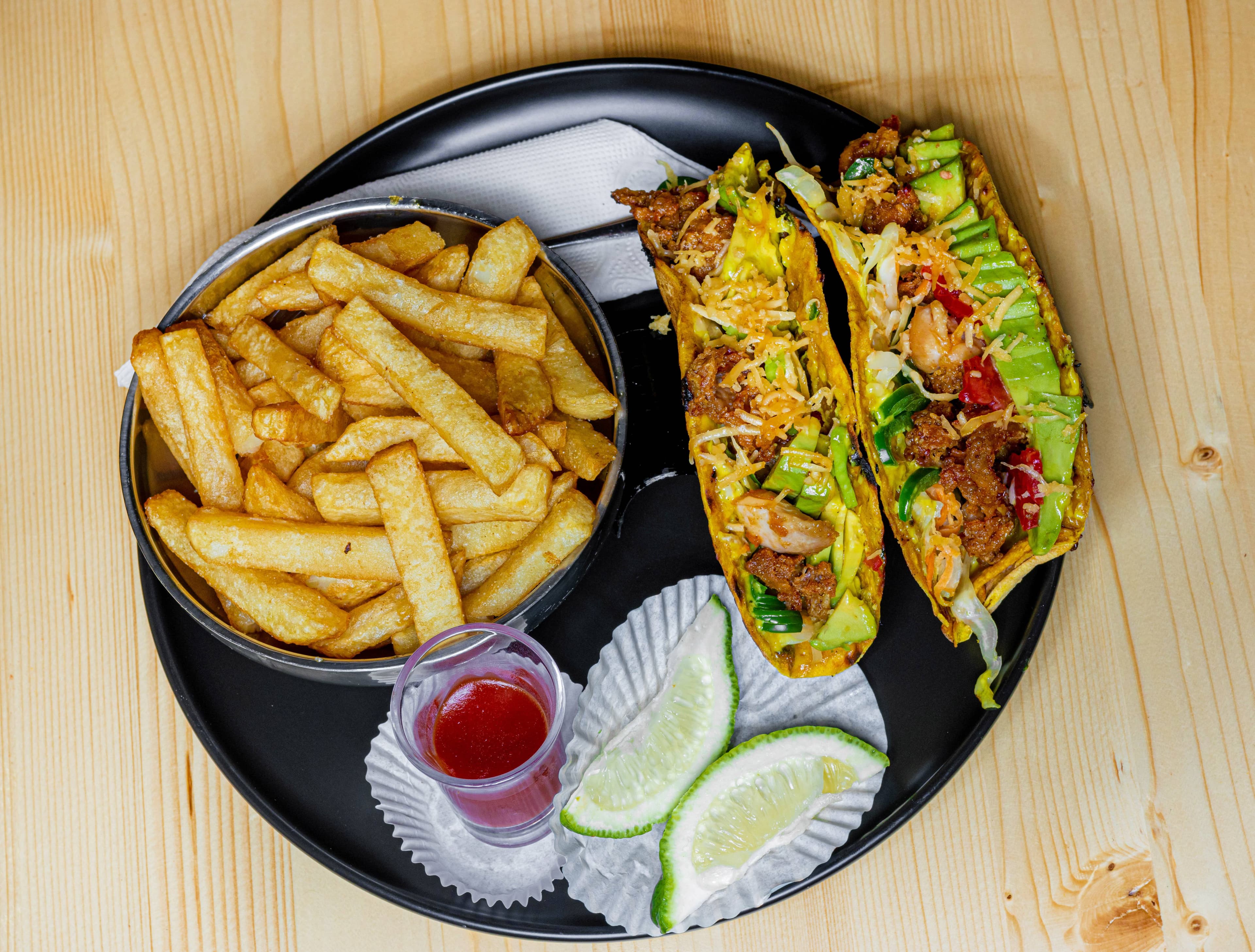 Chicken Katsu Tacos